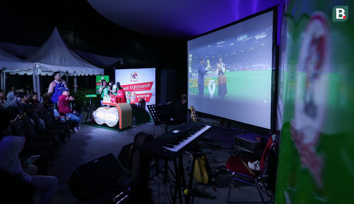 Acara yang merupakan program kerjasama antara SCM dan Dua Kelinci dihadiri ratusan penonton. (Bola.com/Bagaskara Lazuardi)