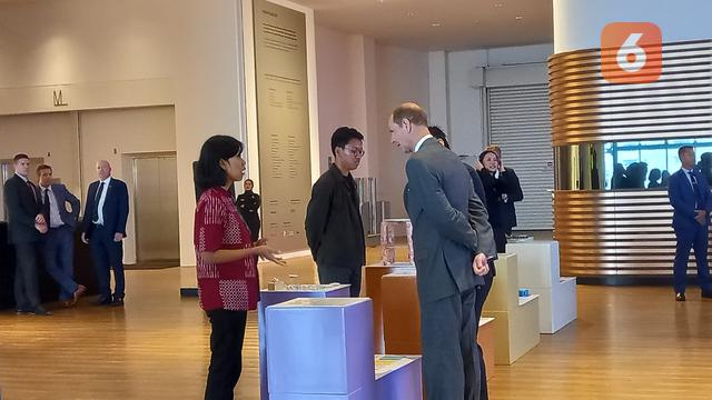 Potret Pangeran Edward Saat Kunjungi Museum MACAN
