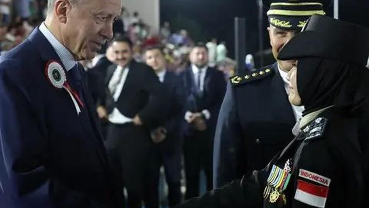 Pidato Bahasa Turki di Hadapan Erdogan
