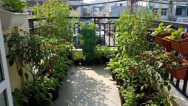 Contoh Halaman Rumah Kecil yang Bisa Jadi Kebun Mini Produktif