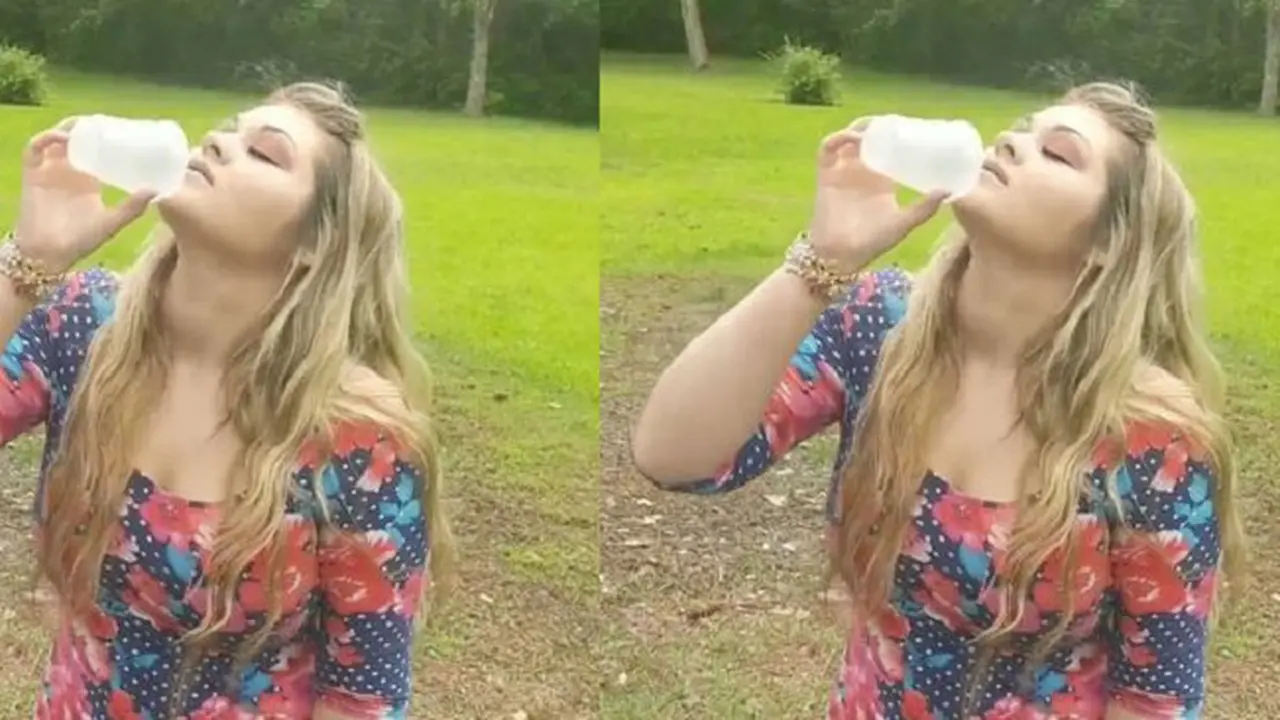 Klaim Hilangkan Jerawat, Wanita Ini Minum Urin Anjingnya