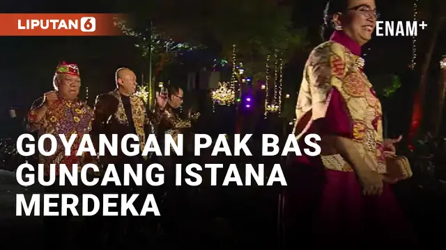Goyangan Menteri PUPR Basuki Meriahkan Fashion Show Istana Berbatik