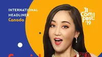 Komedian Yumi Nagashima di JICOMFEST 2019. (Instagram @jicomfest)