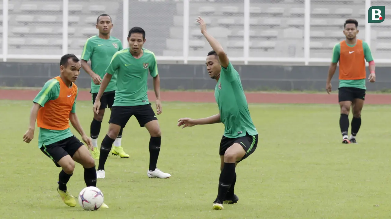 Latihan Timnas Indonesia