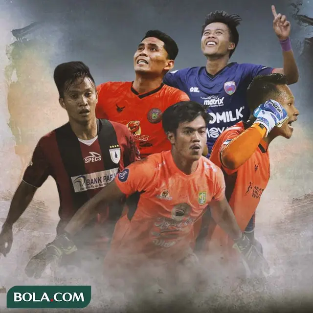 Liga 1 - Ilustrasi Edo Febriansyah, Syahrul Trisna Fadillah, M. Tahir, M. Rifaldi, Andhika Ramadhani