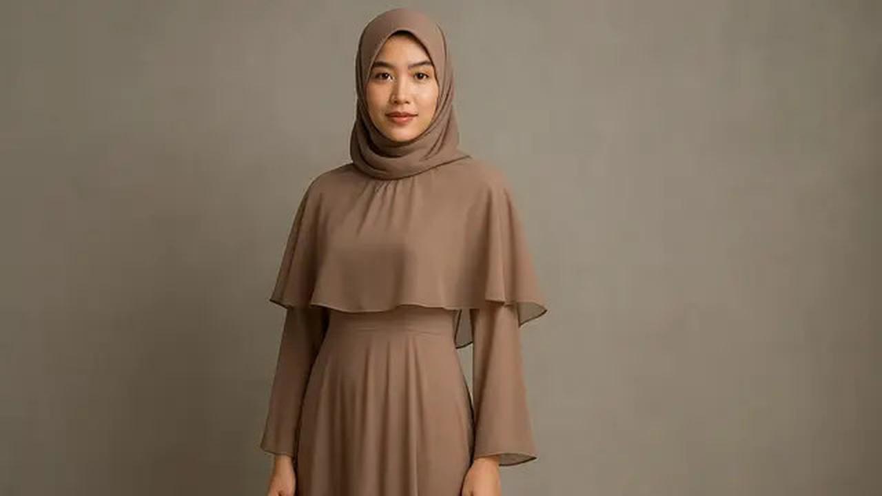 7 Model Gamis Simple untuk Kondangan, Tetap Elegan Tanpa Berlebihan