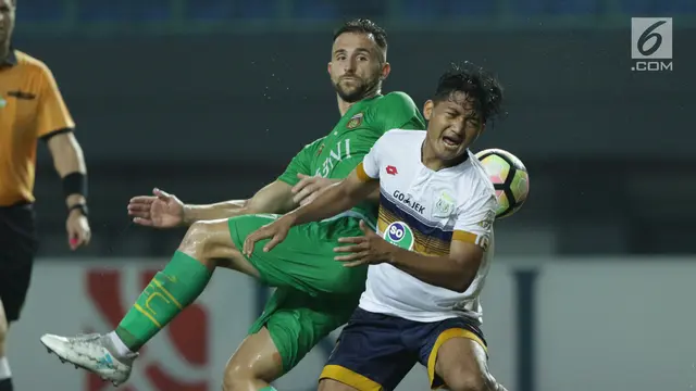 PHOTO: Bungkam Persela, Bhayangkara FC Kembali ke Puncak Klasemen