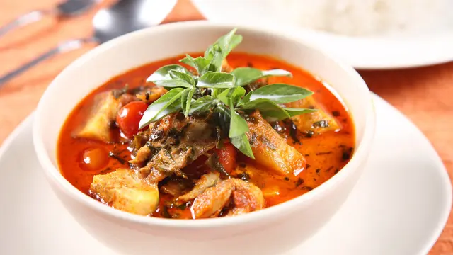 pedesan entog kare gulai bebek