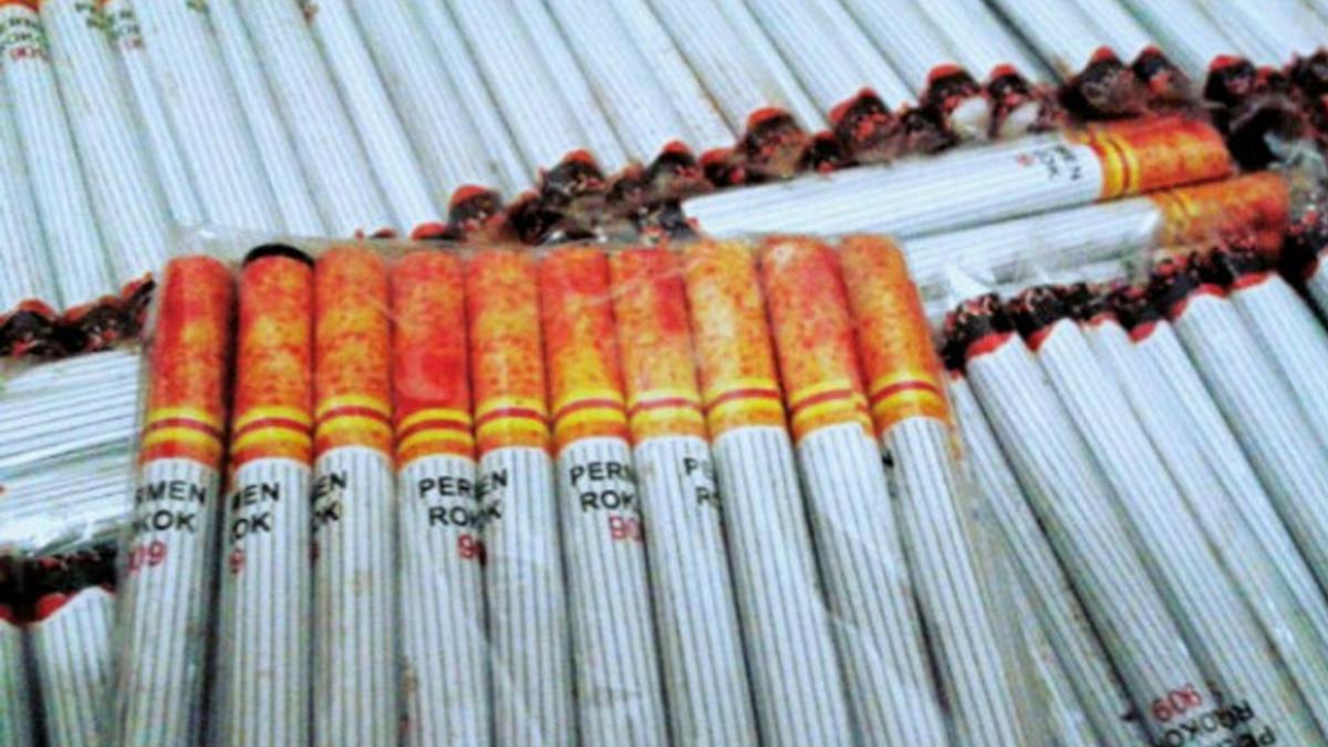 Permen Rokok, Awal Perkenalan Anak dengan Tembakau