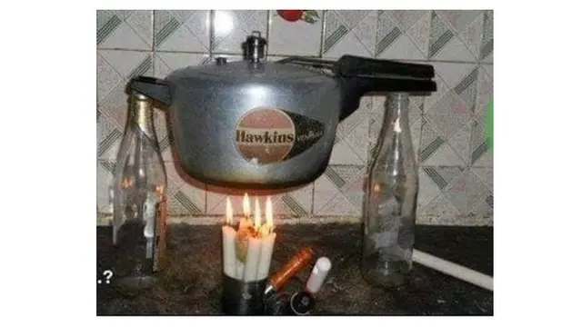 6 Potret Orang Masak Pakai Lilin Ini Bikin Geleng Kepala, Lama Nunggu Matang