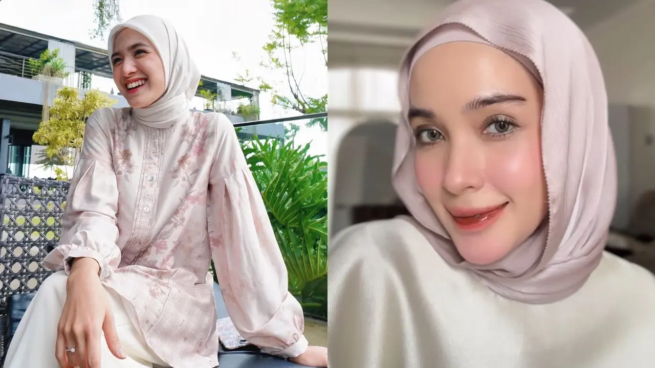 Pilihan Hijab yang Bikin Look Lebaran Makin On Point dari Selebriti Tanah Air