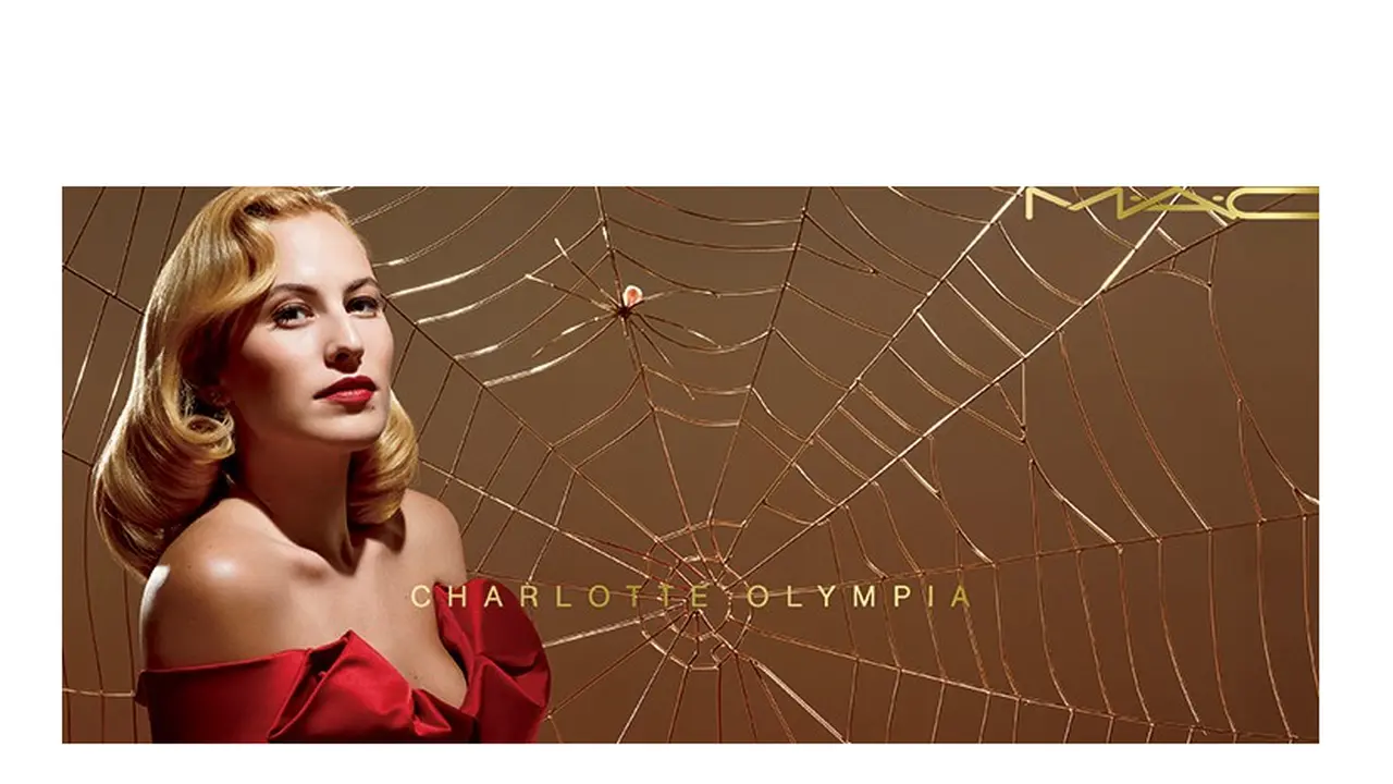 Kosmetik Bernuansa Retro dari M.A.C dan Charlotte Olympia 