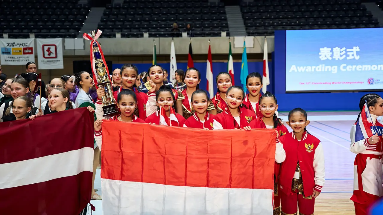 Indonesia Ukir Sejarah Rebut 7 Medali di Kejuaraan Dunia CWC 2025 Jepang