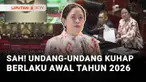 Meski sudah resmi disahkan UU KUHAP baru berlaku pada 2 Januari 2026 bersamaan dengan UU KUHP. Sejumlah pasal dalam KUHAP dinilai masih menimbulkan polemik termasuk soal penangkapan sampai penyadapan.