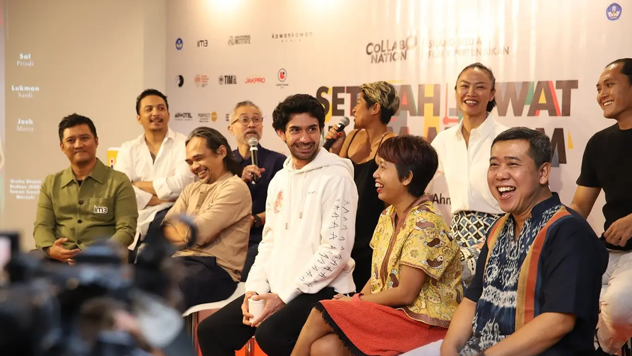 KOnferensi prs pertunjukan "Setelah Lewat Djam Malam". (Foto: Istimewa)