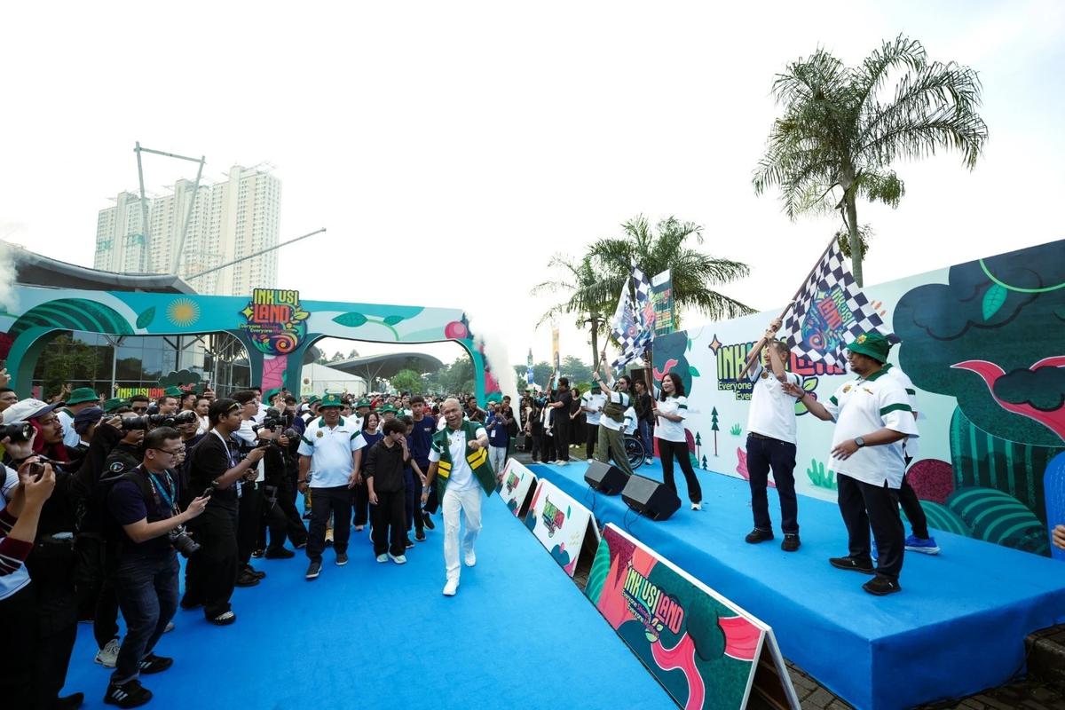 Festival inklusi terbesar di Indonesia, bertajuk 'InklusiLand: Everyone Shines, Everyone Matter'.
