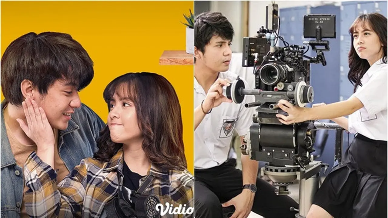 6 Potret Kedekatan Adhisty Zara dan Arbani Yasiz di Balik Layar Live With My Ketos