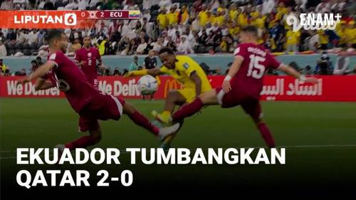 VIDEO: Highlights Piala Dunia 2022, Qatar Disikat Ekuador 2-0