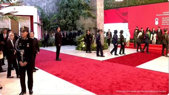 8 Potret Dekorasi Pelantikan Presiden-Wapres di Gedung MPR, Didesain Anak Prabowo