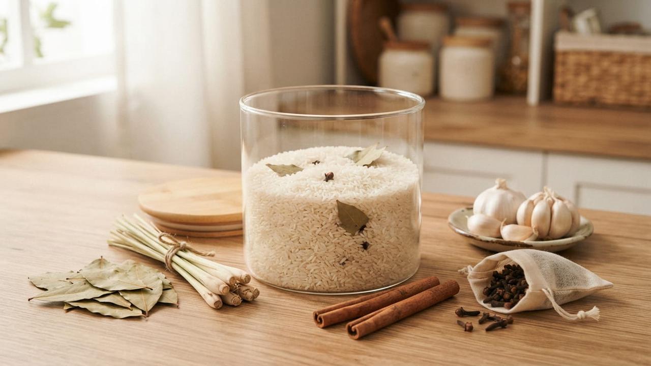 10 Bahan Dapur yang Bisa Membantu Mencegah Serangga Masuk ke Tempat Beras
