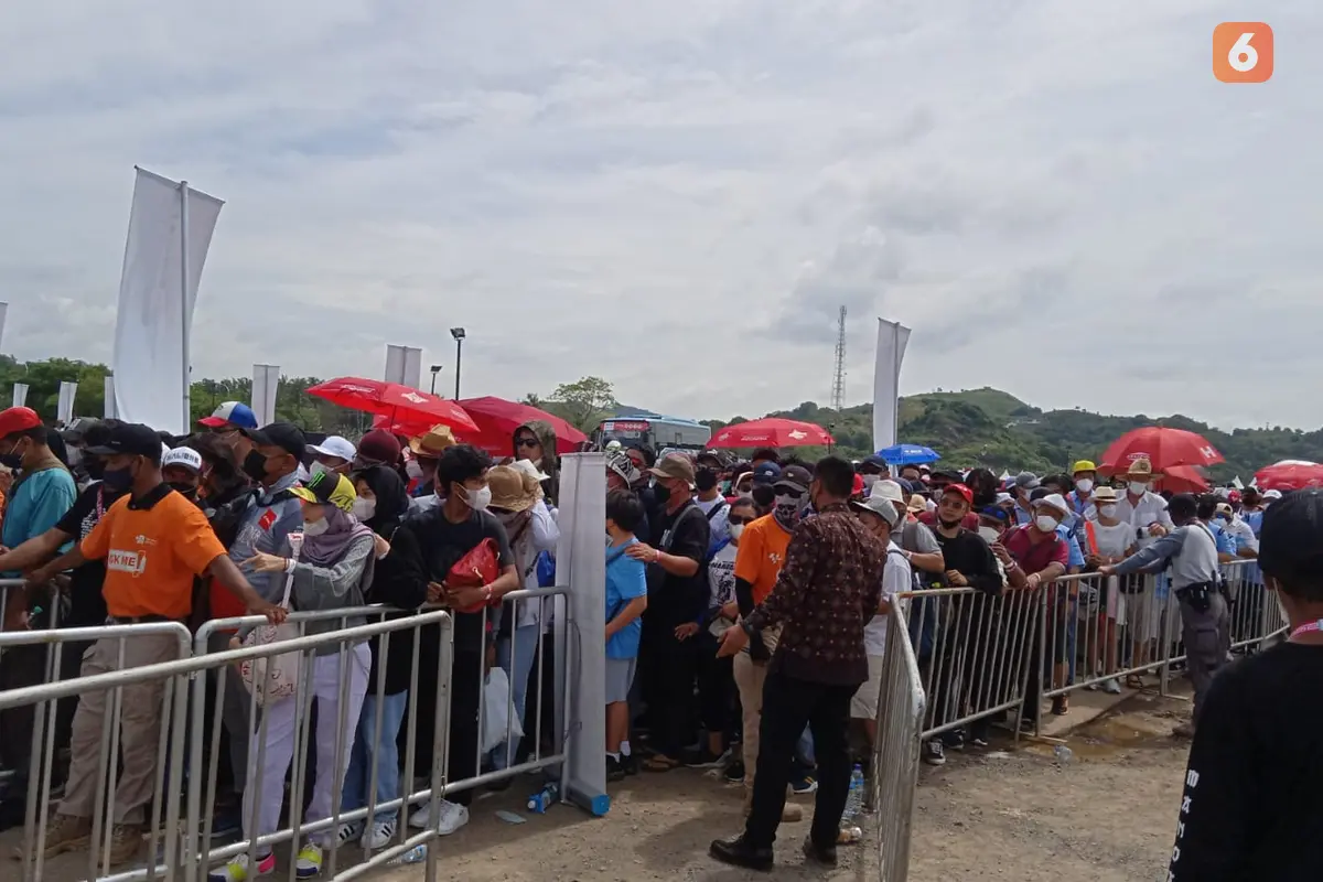 Penonton MotoGP Mandalika