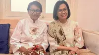 Sri Mulyani dan Retno Marsudi kompak hadiri wisuda anak dari PPDS UI (Foto: Instagram @smindrawati)