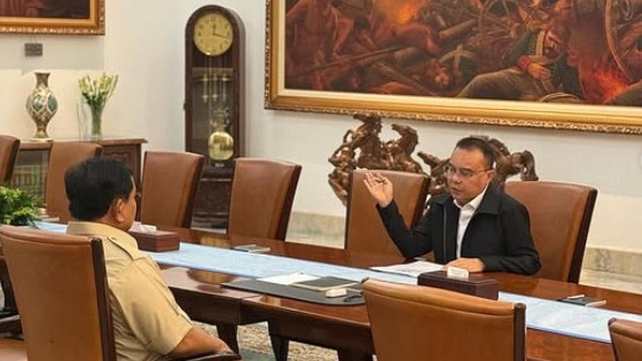 Bertemu 4 Mata di Istana, Ini Bocoran Pembahasan Presiden Prabowo dan Sufmi Dasco