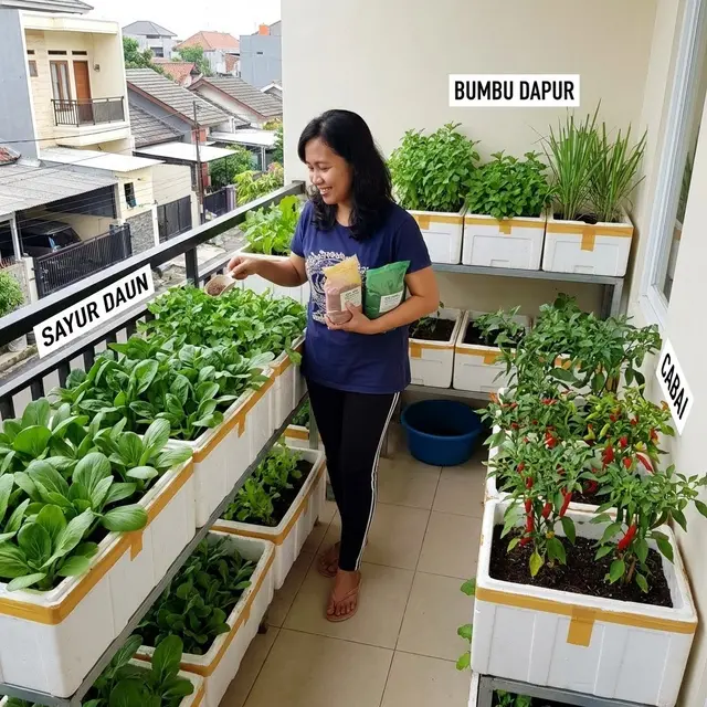 Zonasi Tanaman Berdasarkan Jenis (Gemini AI)