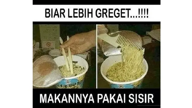 6 Potret Cara Makan Anti-Mainstream Ini Bikin Geleng Kepala