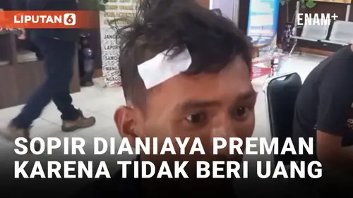 VIDEO: Tidak Diberikan Uang, Preman Kampung Aniaya Sopir Angkot di Palembang