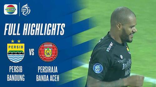 VIDEO: Persib Bandung Sukses Cetak 3 Gol ke Gawang Persiraja Banda Aceh di Pekan 29 BRI Liga 1