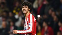 2. Joao Felix (Atletico Madrid) - Joao Felix bergabung dengan Atletico Madrid pada saat usianya 19 tahun. Atletico menggelontorkan dana hingga 113 juta poundsterling untuk Felix pada Juli 2019. (AFP/Gabriel Bouys)