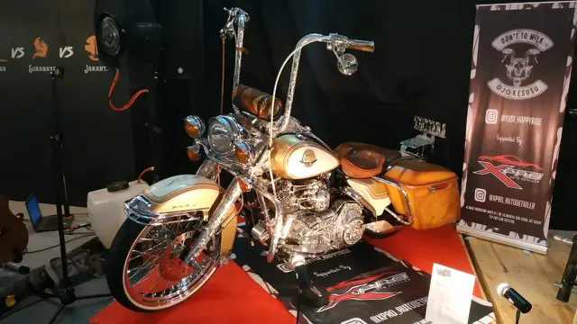 Deretan Motor Kustom Keren Pamer Diri di IIMS 2019 (Arief A / Liputan6.com)