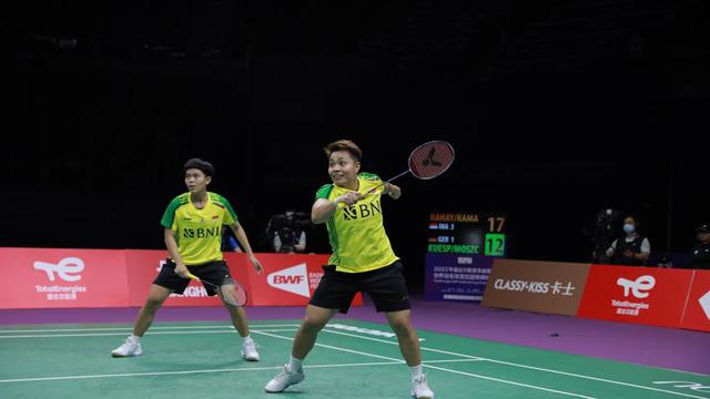 Ganda putri, Apriyani Rahayu/Siti Fadia Silva Ramadhanti, di Piala Sudirman 2023