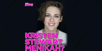 Kristen Stewart Pakai Cincin di Jari Manis, Diduga Nikahi Pacar Perempuannya