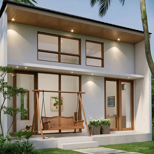 Gambar Rumah Simple Tapi Estetik Nuansa Putih yang Menyejukkan