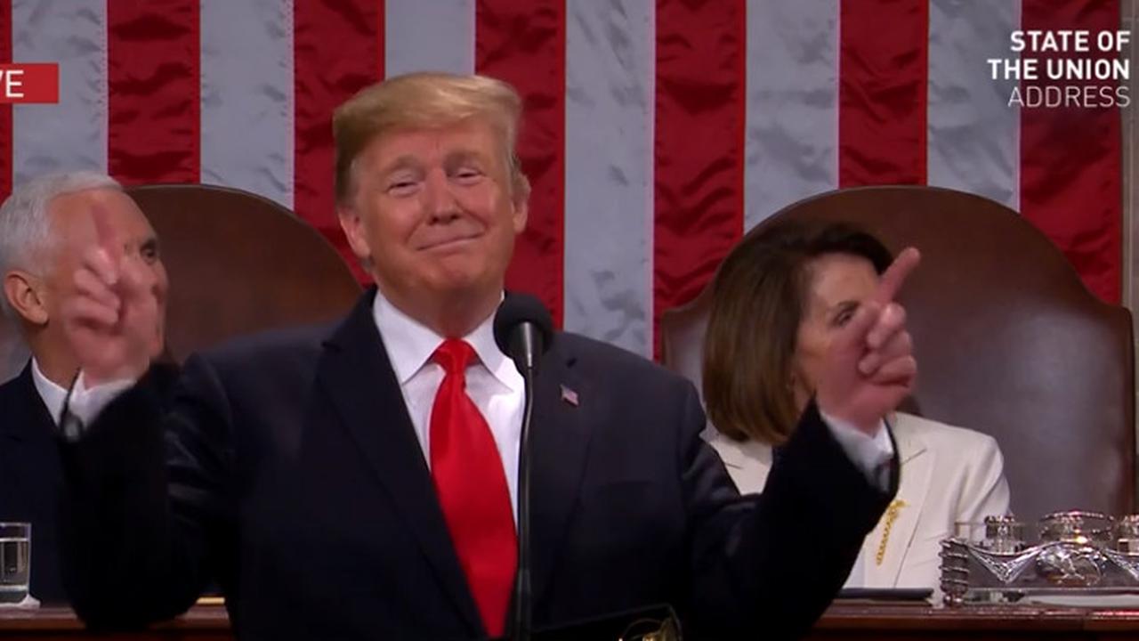 Pidato kenegaraan Donald Trump di depan Kongres