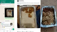 Lagi-Lagi Viral Perihal Makanan yang Didapat Jemaah Haji Indonesia. Kali Ini Seorang Warganet Membagikan Foto Sarapan atau Makanan Jemaah Haji Indonesia yang Hanya Berupa Nasi dan Tempe Orek