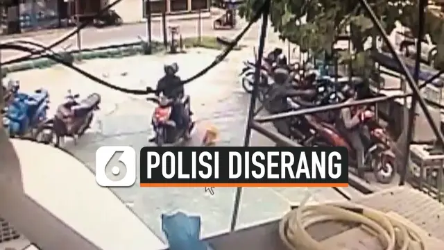 polisi diserang