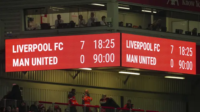 Foto: 5 Daftar Kekalahan Terbesar Manchester United di Liga Inggris Musim Ini, Setan Merah Kena Tsunami Gol dari Liverpool