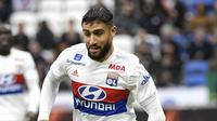 2. Nabil Fekir - Pemain yang akan menjadi rebutan panas transfer musim ini. Tampil apik bersama Lyon di Ligue 1 ditengah dominasi Paris Saint Germain bersama Neymar nya. (AFP/Philippe Desmazes)