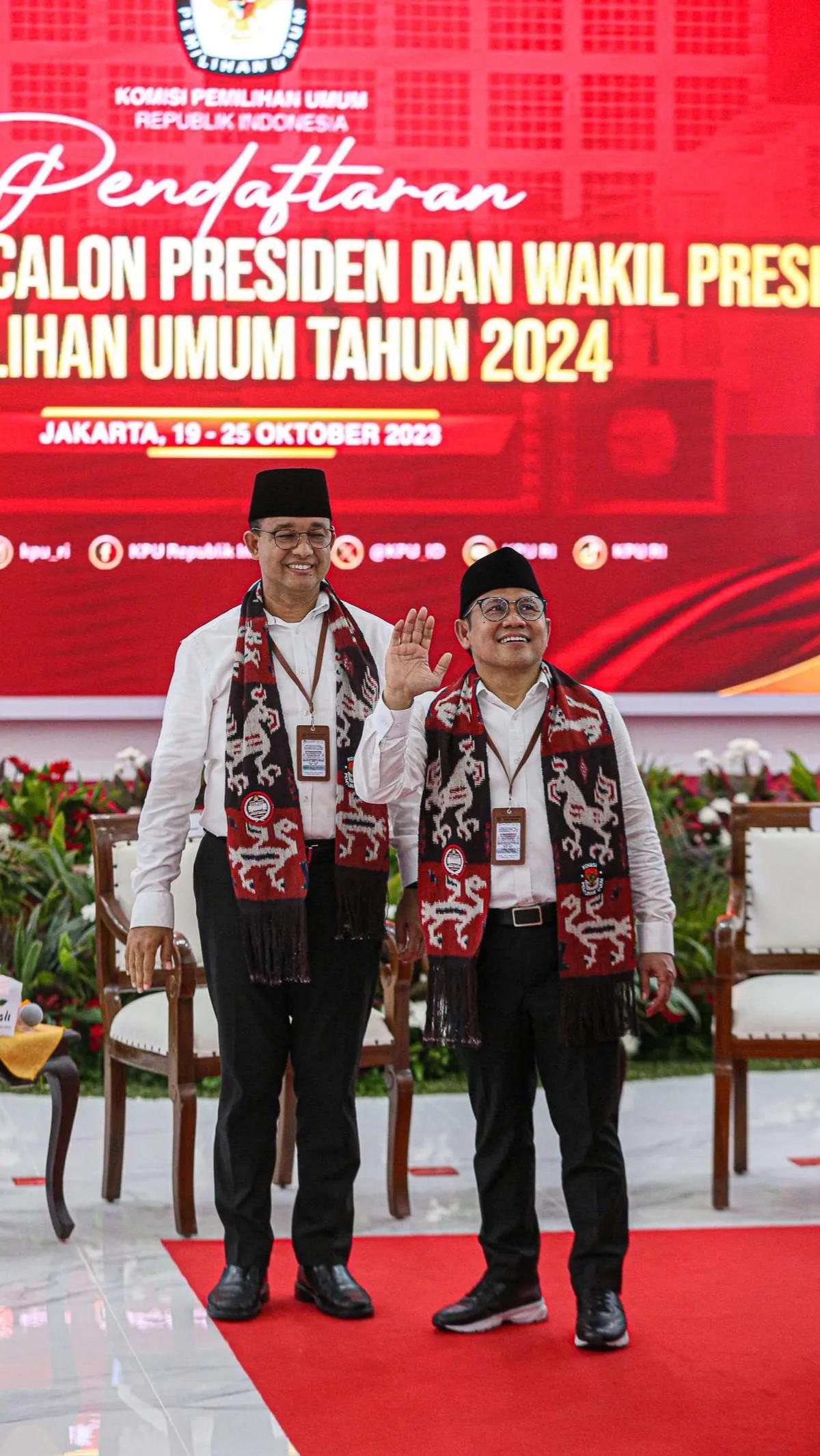 Setelah mendaftar, Anies-Muhaimin dijadwalkan menjalani pemeriksaan kesehatan menyeluruh<br>yang difasilitasi KPU RI.