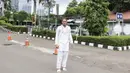 Kiper Semen Padang, Jandia Eka Putra, tetap menyempatkan diri untuk ibadah meski sedang dalam pemusatan latihan jelang final Piala Presiden. (Bola.com/Vitalis Yogi Trisna)