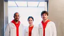 Bersama Lewis Hamilton dan Charles Leclerc, Pevita Pearce menjelma jadi peneliti minyak [@pevpearce]