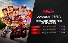MotoGP Pertamina Grand Prix of Indonesia 2026: Misi Marc Marquez di Mandalika Hanya di Vidio
