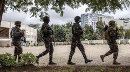 Sehari sebelumnya, Presiden William Ruto mengumumkan penarikan rancangan anggaran yang mengatur kenaikan pajak. (LUIS TATO/AFP)