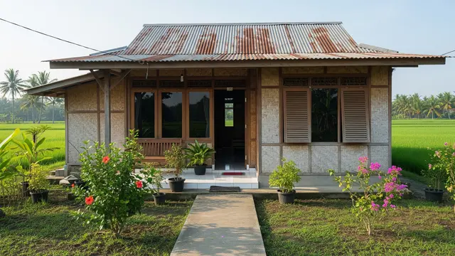 6 Model Rumah Kampung Minimalis untuk Pasangan Lansia yang Nyaman dan Aman