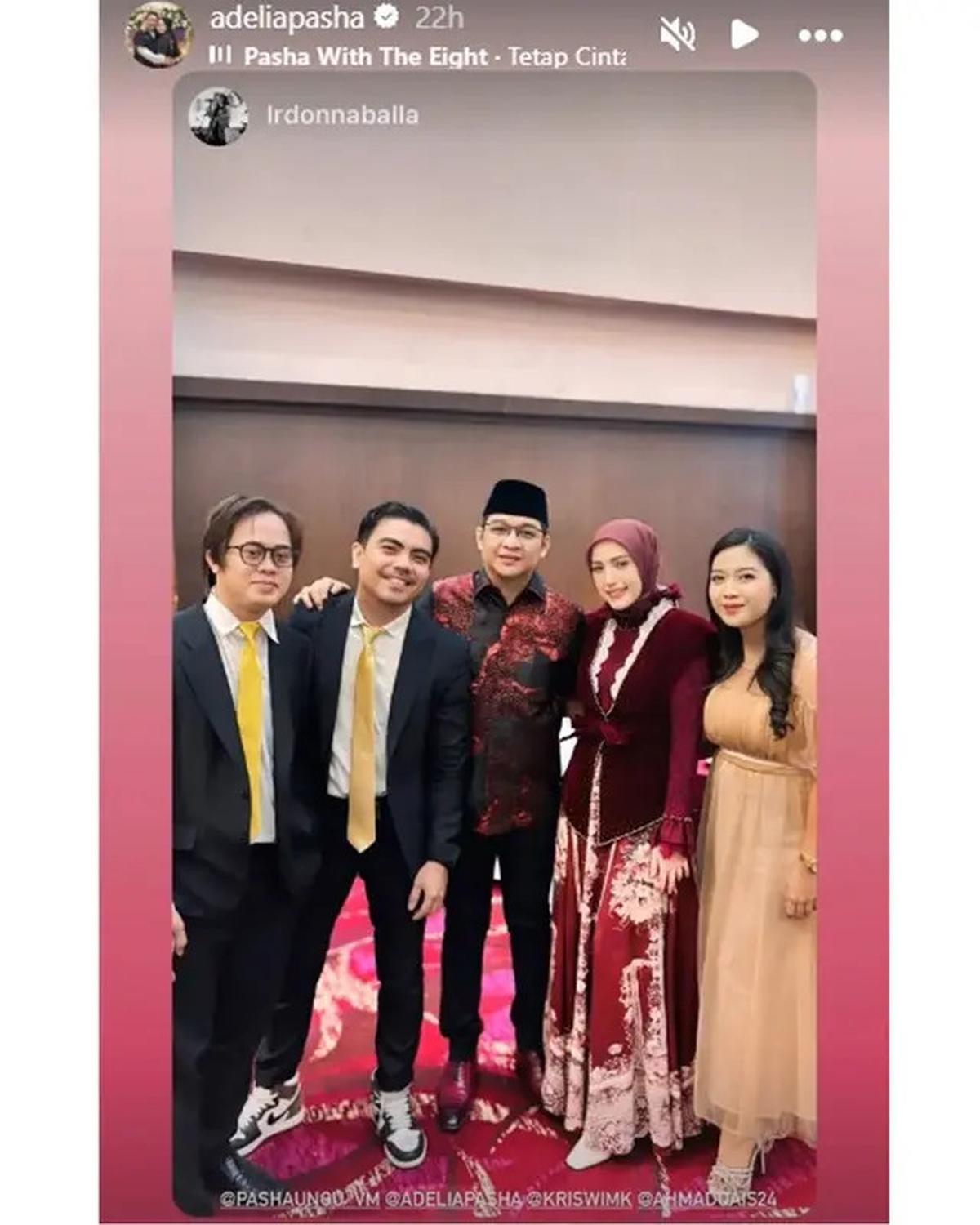 6 Potret Pasha Ungu dan Adelia Kondangan di Palu, Shakiena Azalea Curi Perhatian