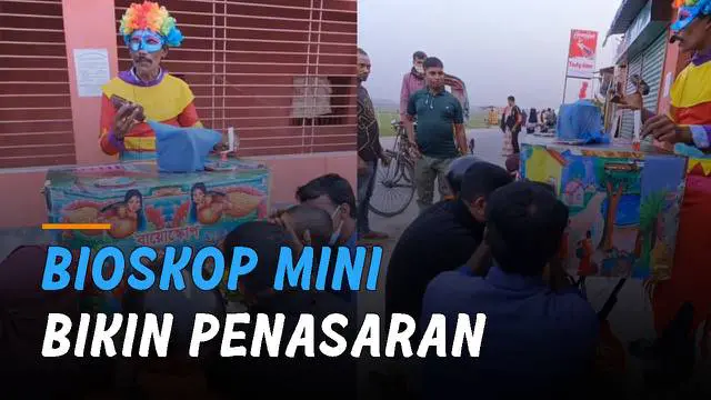 VIDEO: Jarang Ditemui, Bioskop Mini Bikin Orang Penasaran