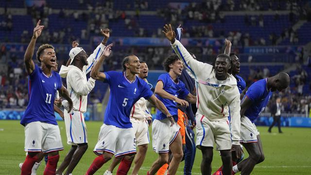 FOTO Prancis Vs Mesir di Olimpiade 2024